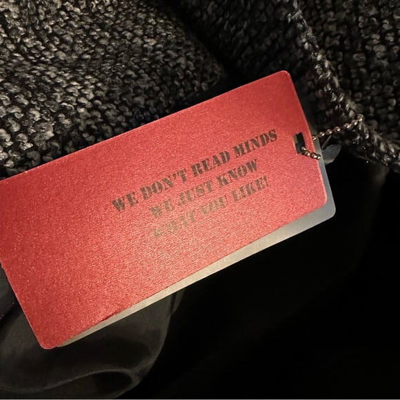 Yoki Black Tweed Jacket - Picture 8 of 9